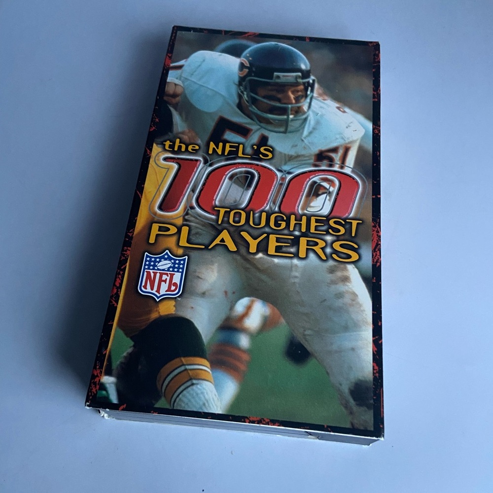 NFL's 100 Toughest Players on VHS